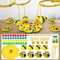 Juego De Mesa Educativo Interactivo Little Bumblebee Multifuncional Rompecabezas De Pesca Juguetes Para Niños Regalo De Navidad Para Familia - details 6
