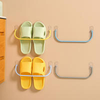 Rack De Almacenamiento Para Zapatillas Y Pantuflas 4PCS Organizador De Zapatos Pared Colgador De Calzado Para Baño Con Drenaje Y Secado - details 2