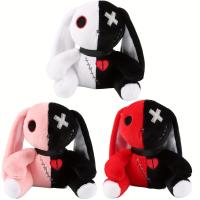 Conejo Reencarnado De Mosaicos En Colores De 25CM Para Halloween Regalo De Navidad Para Niños Y Niñas Modelo Suave De Dibujos Animados - details 0