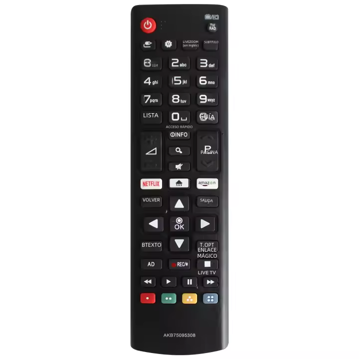 Control Remoto Universal Para LG LED/LCD Smart TV AKB75095308 Repuesto Compatible Con Televisores De Pantalla Plana - 1