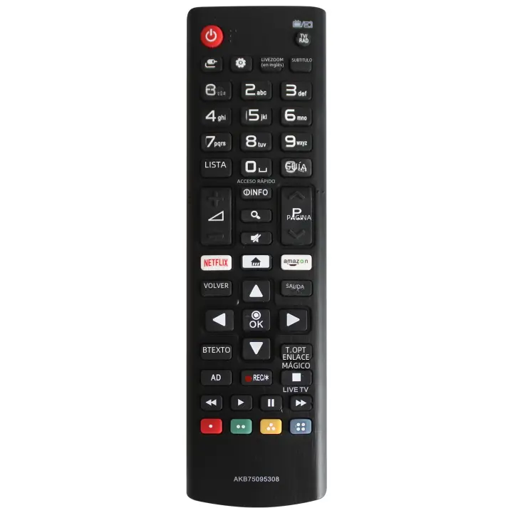 Control Remoto Universal Para LG LED/LCD Smart TV AKB75095308 Repuesto Compatible Con Televisores De Pantalla Plana - 1