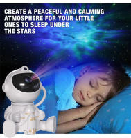 Proyector De Luz Nocturna Astronauta De Rocket Espacial Iluminación Estelar Para Decoración De Dormitorio Forma Redonda Sin Bombillas Incluidas - details 5