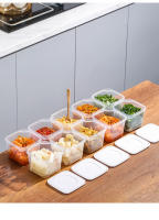 Caja De Almacenamiento Aislada Para Alimentos 5 Piezas Organizador De Nevera Contenedores Para Frutas Y Carne Caja De Sello Para Cocina - details 12