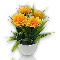 Maceta Margaritas Artificiales - 16cm - Karawan. - details 1
