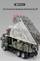 Modelo De Lanzador De misilesRocket En Escala 1/32 Para Coleccionistas Y Niños Con Cuerpo De Metal Puertas De Goma Abiertas Vehículos Militares De Aleación Juguete Para Niños Regalo Para Chicos - details 4