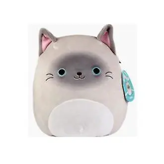 Felton, el gato siamés de 10 pulgadas: peluche de Kellytoy con licencia oficial: peluche de gatito coleccionable, suave y blando, de 10 pulgadas - 1