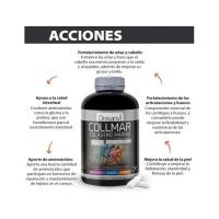 Drasanvi COLLMAR Comprimidos de 180 Unidades Pack 2- Fórmula con Magnesio - Colágeno Marino Hidrolizado - ácido Hialurónico - Calcio - Vitamina C-Formación de Colágeno - Funcionamiento de Cartílagos - Huesos y Piel - details 1
