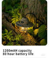 Lámpara De Mano Vintage Para Camping Recargable Ultra-larga Vida Útil Luz Ambiente Portátil Para Tent Iluminación Al Aire Libre - details 1