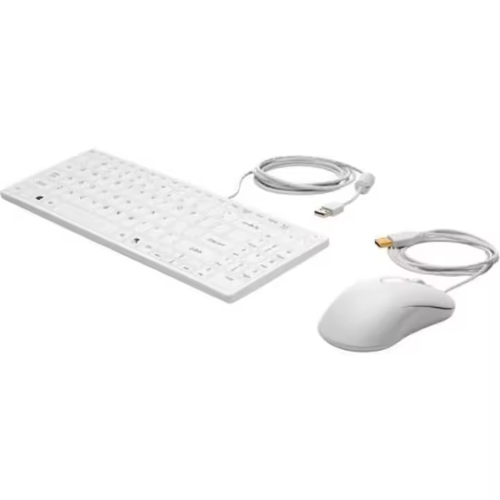 Teclado y Ratón HP 1VD81AA Blanco - 1