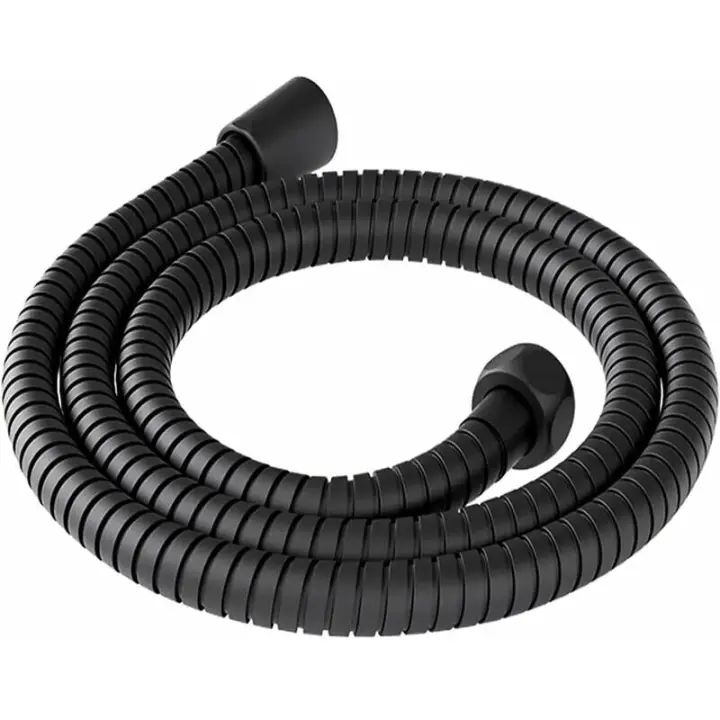 Manguera de Ducha de Maple inoxidable Universal de 200cm Manguera de Ducha anti-torsión Manguera de Ducha anti corrosión Manguera de Ducha de 2m Cable de Ducha universal Negro Zhuoxuan - 1