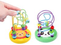 Juguete Educativo De Matemáticas Montessori Para Bebés Juguetes De Madera Para Niños Pista De Ratón En Forma De Circulo Con Cuentas Regalo Para Niños De 3-6 Años - details 1
