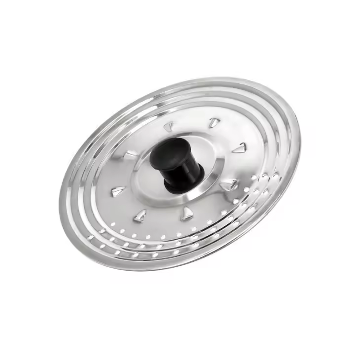 Oryx Tapadera Multiusos Acero Inoxidable Ø 21 Cm - Diseño Adaptable - Alta Calidad - 1