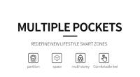 Mochila Negra De Cuero Genuino Para Hombre Bolsa De Viaje Casual Gran Capacidad Para Portátil De 14 Pulgadas Mochila Deportiva Con Manija Suave Estilo Preppy - details 6