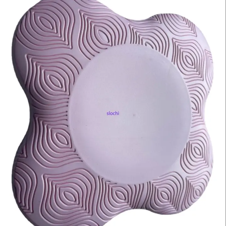 Protector De Rodilla Y Muñeca Antideslizante En Color Sólido Almohadilla Protectora De Codo De Espuma Suave Soporte 1 Pcs Para Yoga Y Mats Antideslizantes - 1