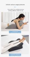 Almohada De Memoria De Espuma Para Levantar La Cama Almohadilla De Alivio De Presión Para Dormir En La Cama Conformidad Concava Material De Espuma Sin Químicos Altos - details 4