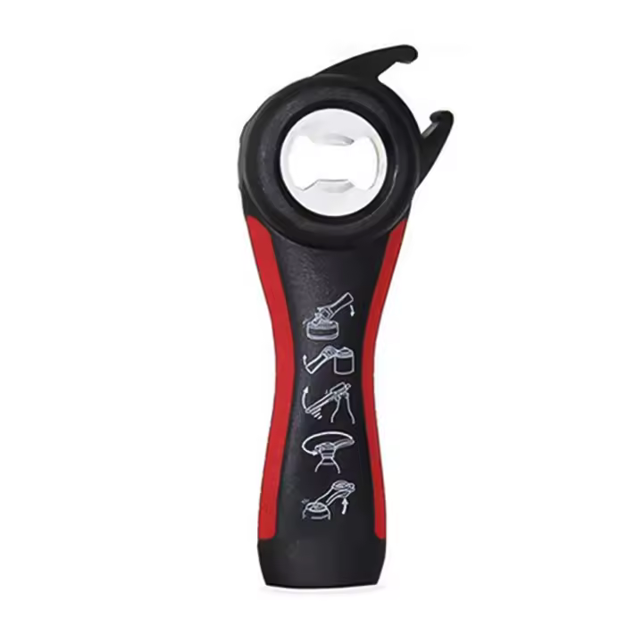 Abrebotellas Multifuncional 5 En 1 De Acero Inoxidable Para Cerveza Y Jugos Herramienta De Cocina Eco-amigable Para Barmen - 1