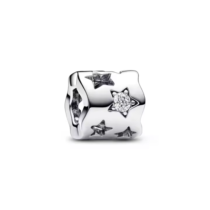 Charm Moments792827C01 Estrella Plata de ley ML Circonita cúbica - 1