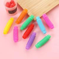 10-30PCS Tubos Telescópicos Coloridos Juguete Antiestrés Sensorial Para Niños Y Adultos Regalo De Decompresión - details 3
