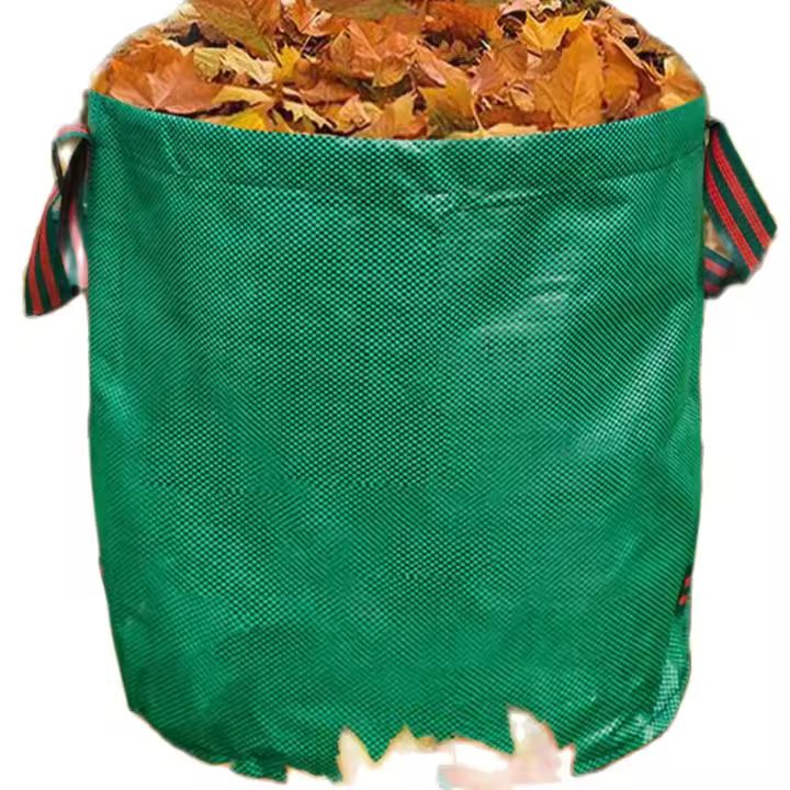 Bolsa De Hojas Caídas Para Jardín Impermeable De Algodón Sintético Para Almacenamiento Doméstico Categorización Y Recolección De Basura Ambientalmente Amigable - 1