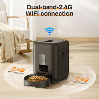 Dispensador Inteligente De Alimentos Para Mascotas 2L Feeder Automático Para Perros Y Gatos Con Botón WIFI APP Control Remoto Dispensador De Alimentos Secos Para Perro - details 13