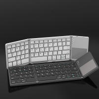 Teclado Bluetooth Plegable Mini AJIUYU Con Touchpad Para Windows Android IOS iPad Tablet Phone Soporte Para Idiomas Russo Español - details 12
