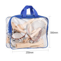 Juego De 13 Instrumentos Musicales Para Niños Con Bolsa De Transporte Instrumentos De Percusión De Madera Educativos Para Niños Pequeños Regalos - details 5