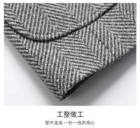 Chaleco De Negocios Para Hombre Estilo Coreano Británico Moda Casual Slim Solid Color Para Bodas Y Trabajo Cierre Único - details 23