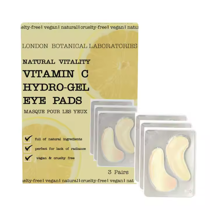 London Botanical Laboratories Almohadillas para ojos de hidrogel con vitamina C X 3 - 1