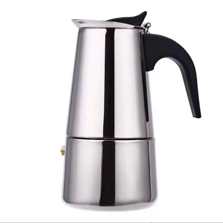 Cafetera de acero inoxidable para uso en el hogar, Cafetera italiana Moka,  herramientas de café, Envío desde España - 1