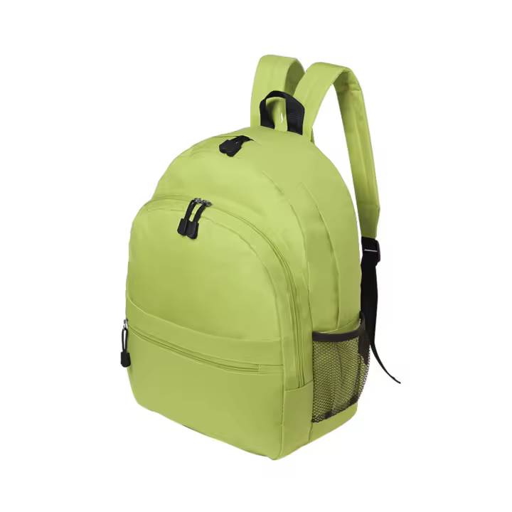DAM Mochila Ventix en resistente poliéster 600D. Redecilla lateral de fácil acceso, tiradores con cinta para fácil apertura. 31x16x41 Cm. - 1