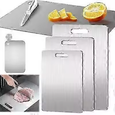 Double-Sided Titanium Kitchen Chopping Board Titanium Cutting Board - 1
