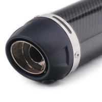 Escape De Moto LeoVince Universal De Fibra De Carbono Tubo De Escape Real Para Honda Yamaha R1 R3 R6 CBR300 Pieza Individual - details 3
