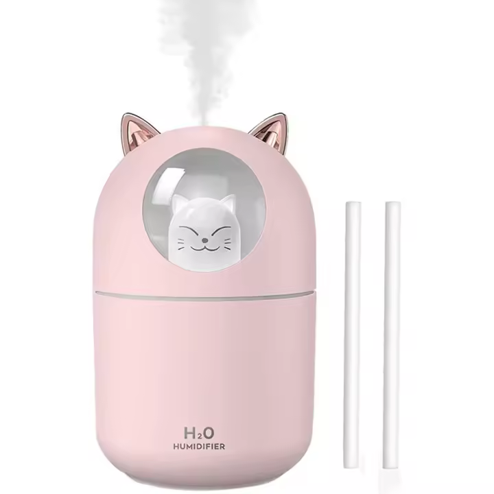 BIT Humidificador de Niebla Fría 300 Ml Rosa - 1