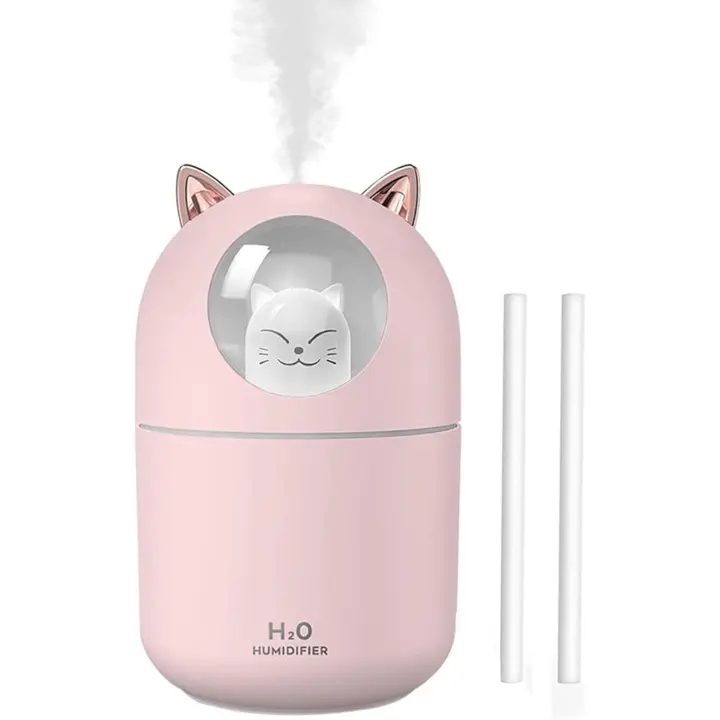 BIT Humidificador de Niebla Fría 300 Ml Rosa - 1