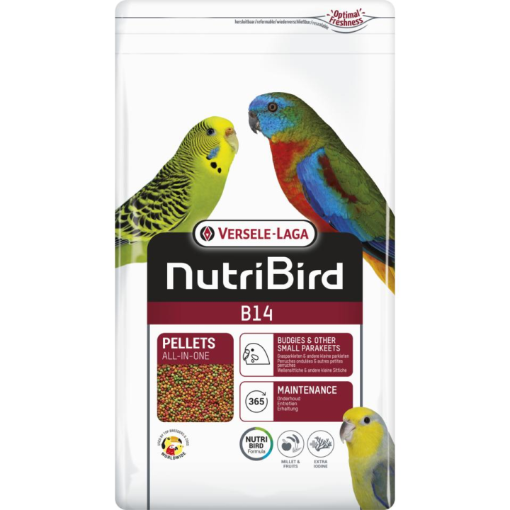 Versele-Laga Nutribird B14 - Alimento completo especial para periquitos