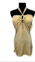 VESTIDO COLOR CHAMPAGNE MARCA GENERICA - details 2