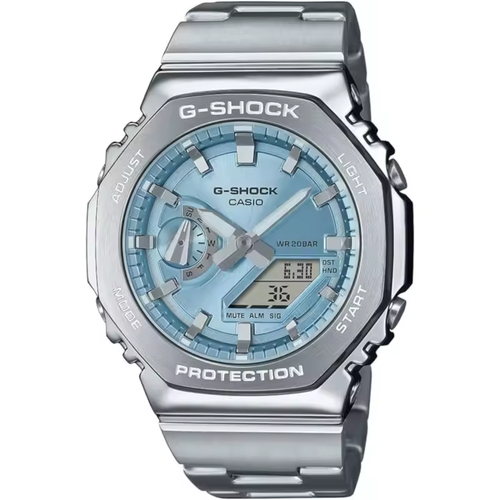 Reloj G-shock Hombre Gm-2110d-2aer -Reloj Azul con bisel metálico - 1