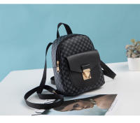 Nueva Mochila Para Mujer Moda Casual Con Estampado Cierre De Puntera Pequeña Mochila De Libros Material PU Con Lining De Poliéster - details 28