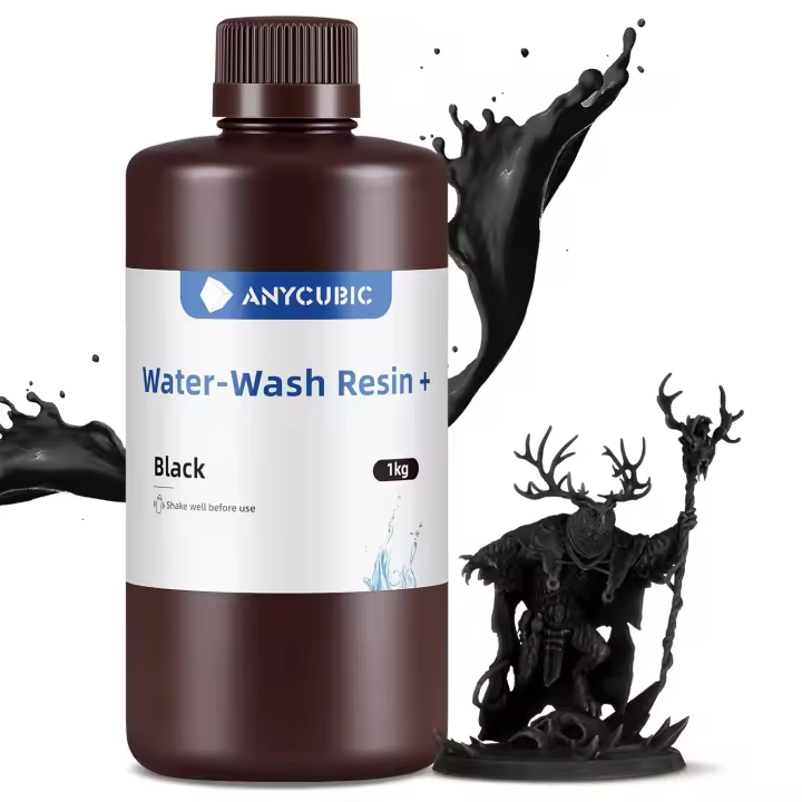 1Kg Water Wash Resin Anycubic, Resina Lavable al agua Anycubic, Impresion 3d - 1