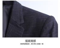 Traje De Three-piece Elegante Para Novio 2024 Con Chaleco Y Pantalones De Alta Calidad Para Bodas Y Negocios Estilo Inglés M-5XL - details 15