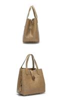 Bolso Bandolera Para Mujer CH Embossed Con Diseño De Impresión De Letras Gran Capacidad Elegante Temperamento Bolso De Mano Casual - details 6