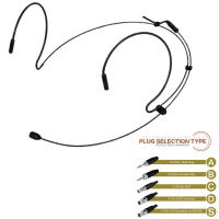 Micrófono De Cuello Doble Para Shure Headset Negro Accesorio De Audio Para Sistema De Radio Equipamiento De Audio - details 2