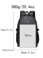 Mochila Unisex Ligera Para Viajes Y Tiempo Libre Capacidad Grande Estilo Casual Con Bolsillo Para Computadora Material Oxford - details 0