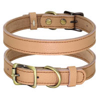 Collar De Cuero Genuino Para Perros Ajustable Collar De Mascota Real Suave Para Pequeños Chihuahuas Suministros Para Mascotas - details 16