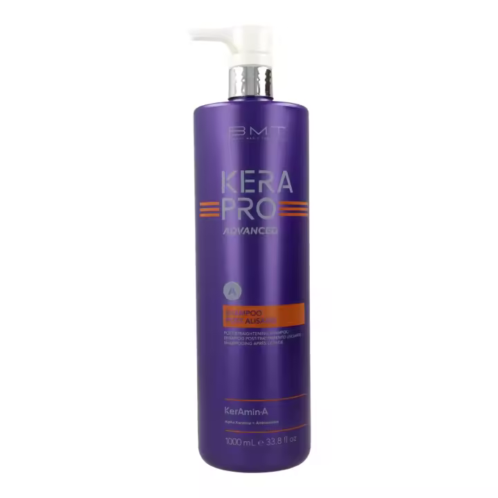 Kativa bmt kerapro advanced champú post alisado 1000 ml, champú post alisado de kerapro que limpia el cabello eliminando los residuos que deja el tratamiento. - 1