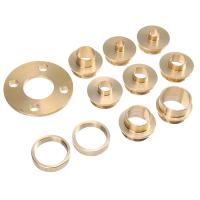 Allsome 11pcs Guía De Carpintería Router De Madera 10-30mm Cobre Premium Guía De Router De Alta Calidad Para Trabajos Manuales - details 3