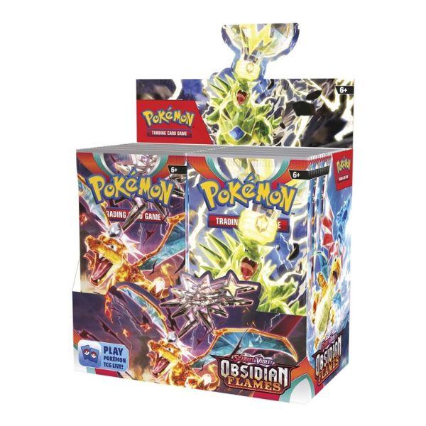 Llamas Obsidianas Caja 36    - Cartas Pokemon Originales