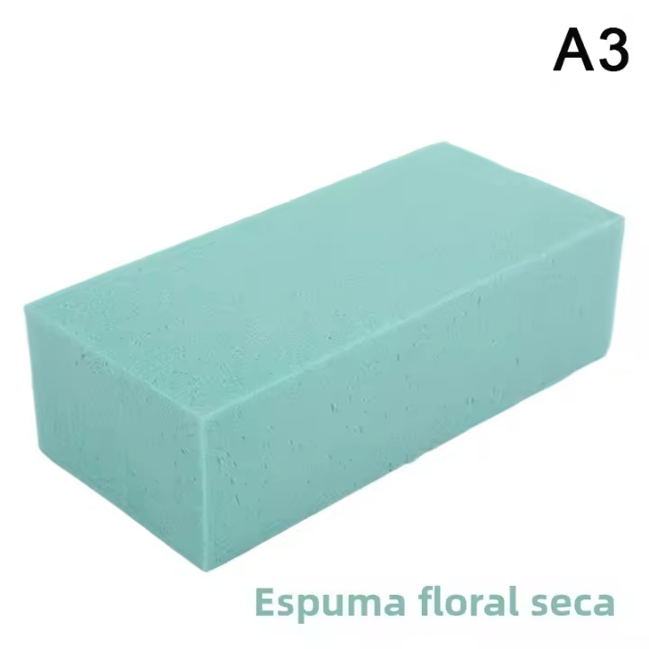 Esponja De Flores Secas Para Arreglo Floral Artificial Esponja Húmeda Gris Floristería Bloques Para Arreglo De Flores - 1