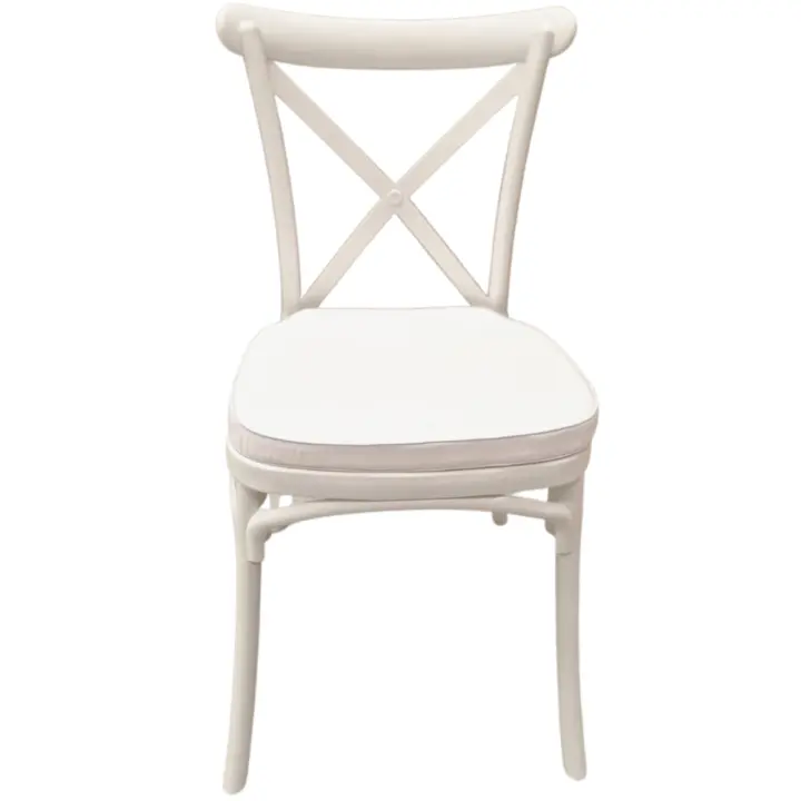 Gerimport Silla Crossback con Cojín 90 X 48 X 49 Cm - Cómoda y Resistente - 1