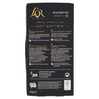 Pack 10 x L'OR Espresso Café Cápsulas Ristretto10 Uds Compatibles con Maquina Nespresso - Qumir - details 1